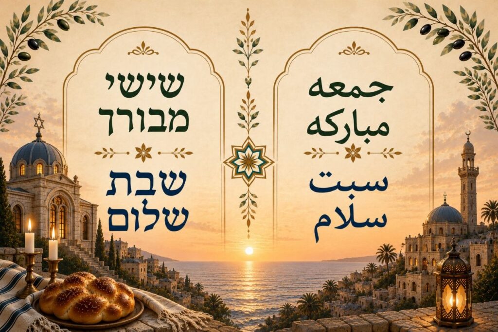 שישי מבורך ושבת שלום | جمعة مباركة وسبت سلام