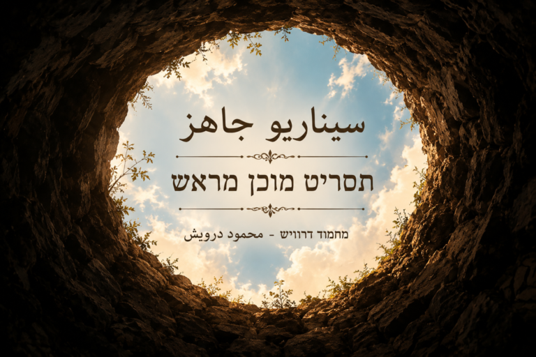 سيناريو جاهز – محمود درويش / תסריט מוכן מראש – מחמוד דרוויש
