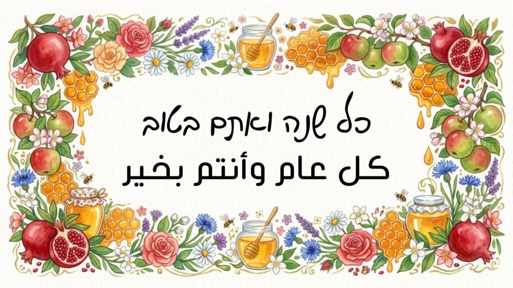 כל שנה ואתם בטוב | كل عام وأنتم بخير